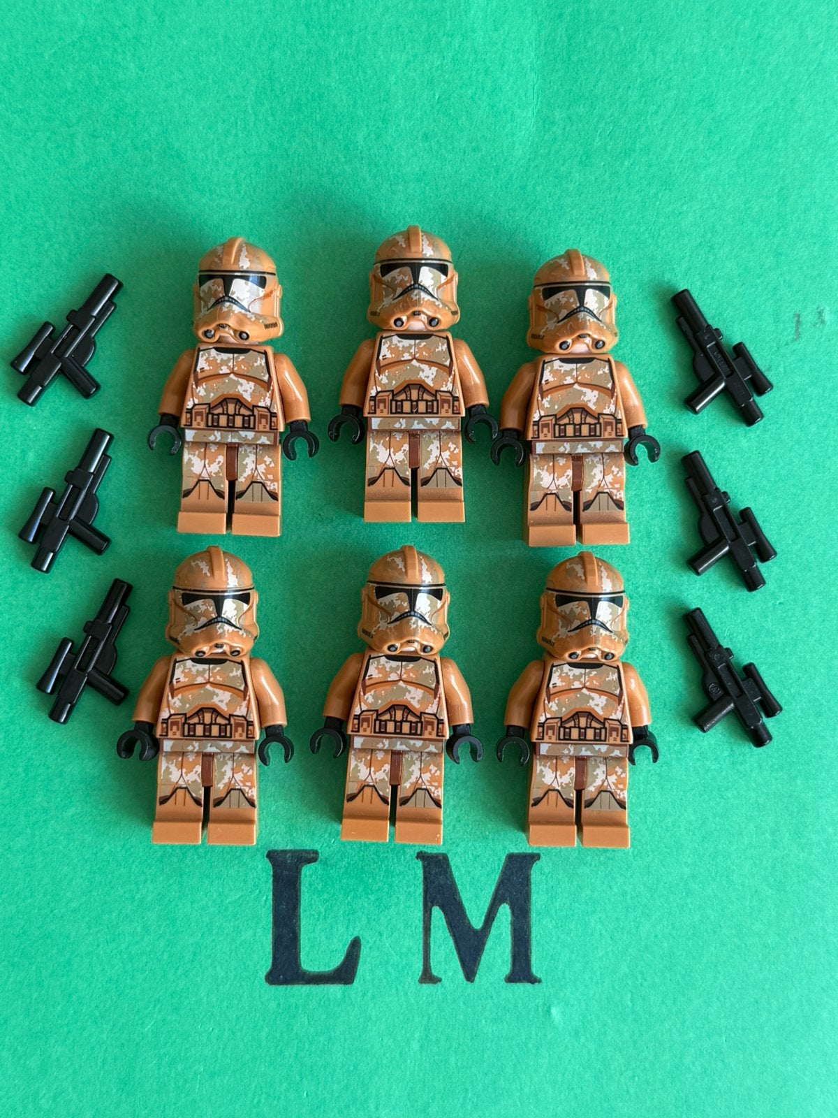 Lwgo Star Wars sw0606 6x Geonosis Clone Trooper StarWars SW, Compleet, Star Wars, Verzenden, Lego