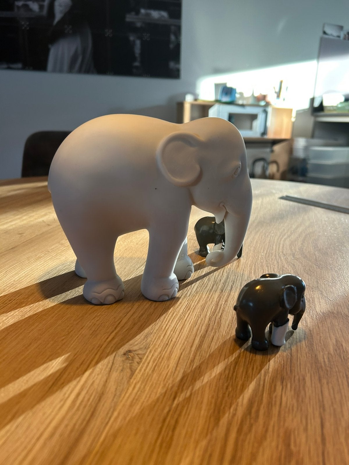 Elephant parade - 15 cm blanco, Ophalen of Verzenden, Zo goed als nieuw