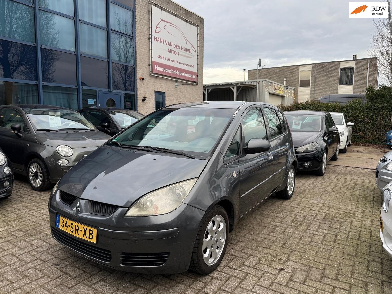 Mitsubishi Colt 1.3 Invite 5-drs, Airco, APK 07/27, Auto's, Stof, Gebruikt, 31 €/maand, Colt