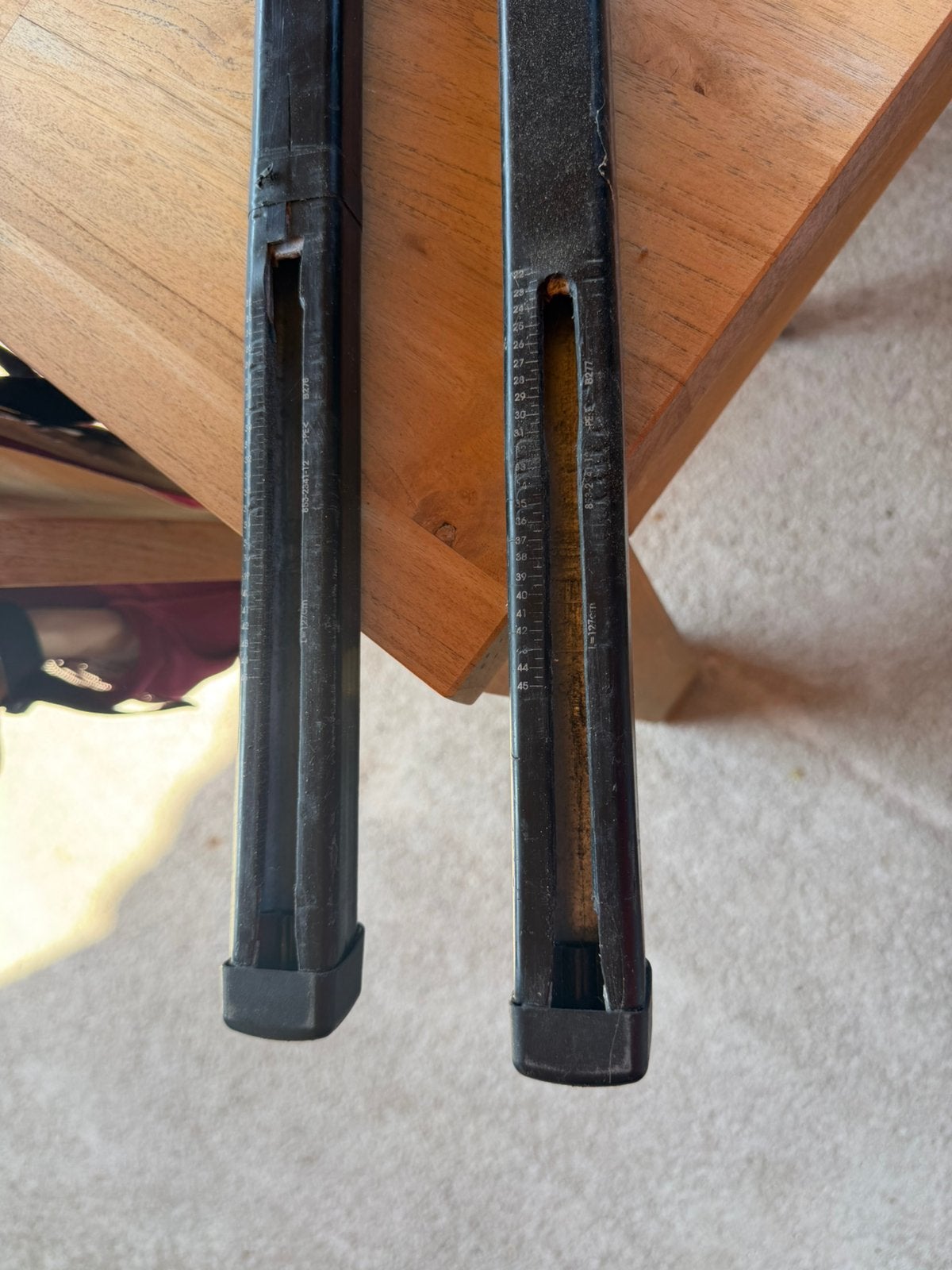 Thule Sqarebar Evo 127cm 7123, Ophalen, Gebruikt, Rechthoekig, 100 tot 150 cm