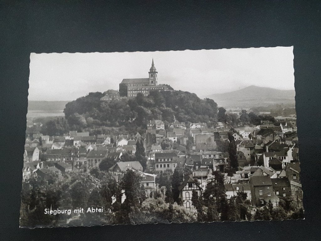 Siegburg mit Abdei, Hotel-Rest. Siegblick, ongelopen, Verzenden, 1960 tot 1980, Ongelopen, Stad of Dorp