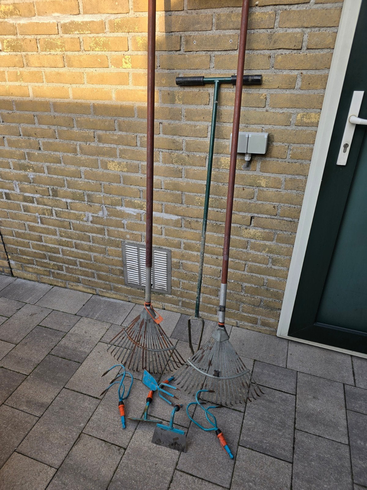 tuingereedschap set met verwisselbare stelenvan Gardena-, Ophalen, Gebruikt, Overige soorten, Gardena