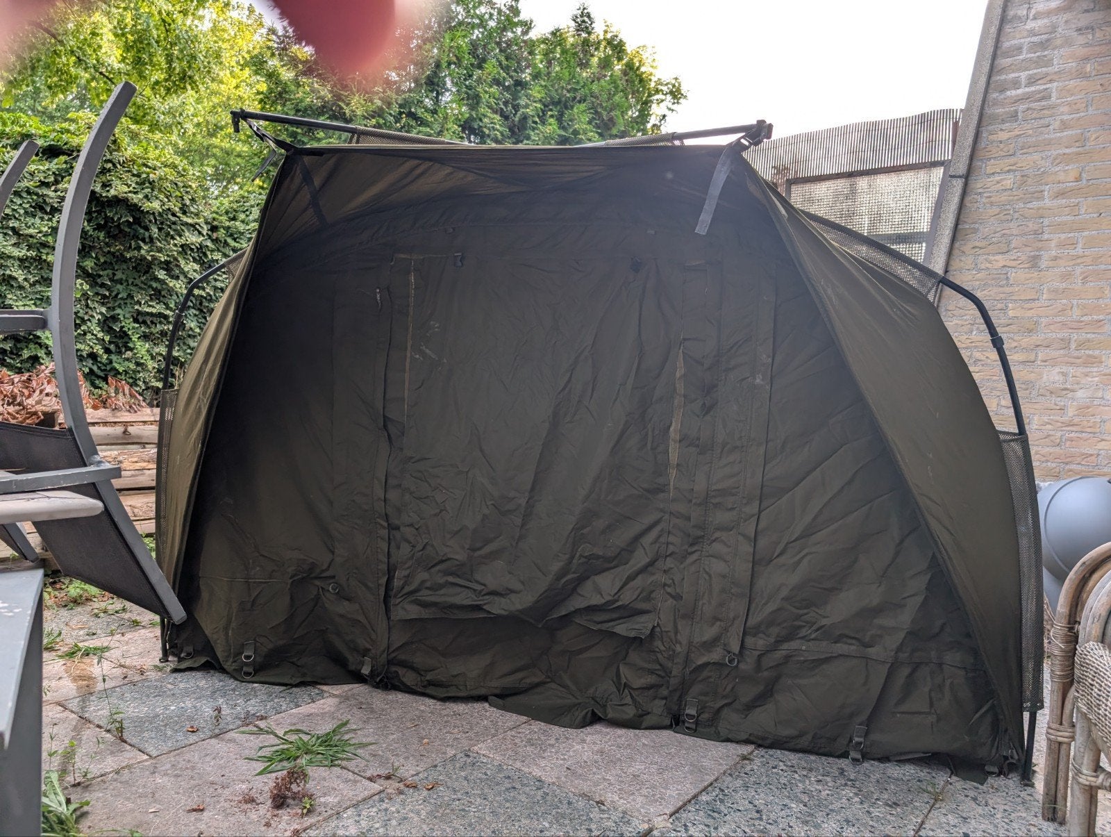 Sonik AXS Bivvy + Winterskin (wrap) en grondzeil, Ophalen, Gebruikt, Overige typen