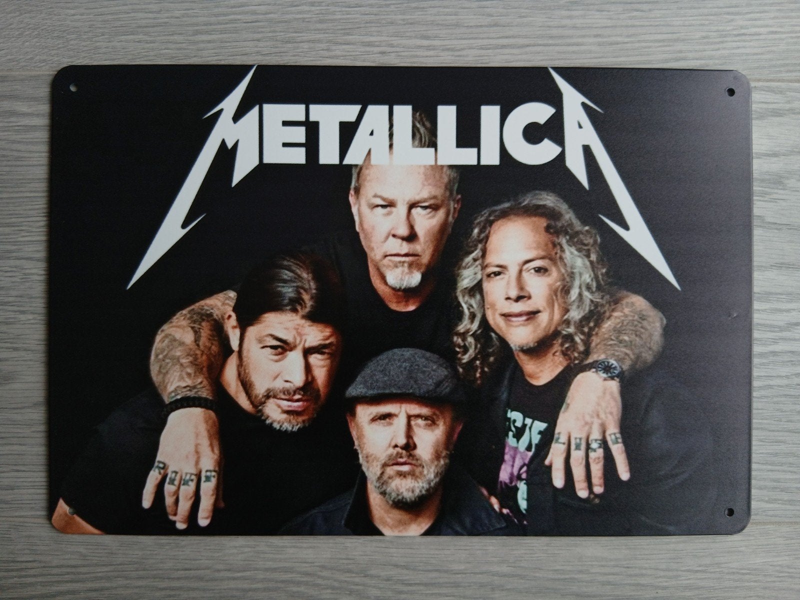 Metallica 20x30 cm Metalen Reclamebord, Verzamelen, Verzenden, Nieuw, Poster, Artwork of Schilderij