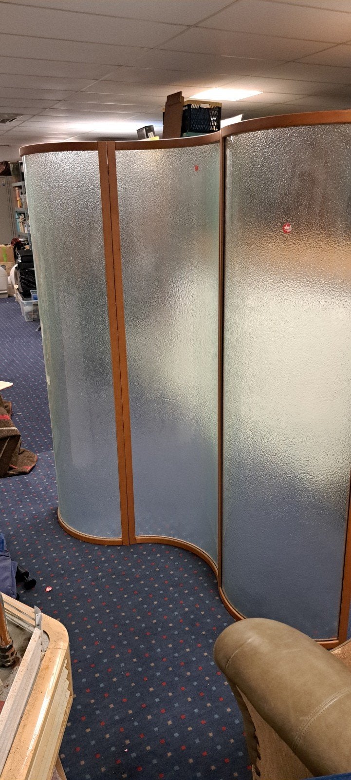 Fiam kamerscherm italiaans design, Ophalen, Gebruikt