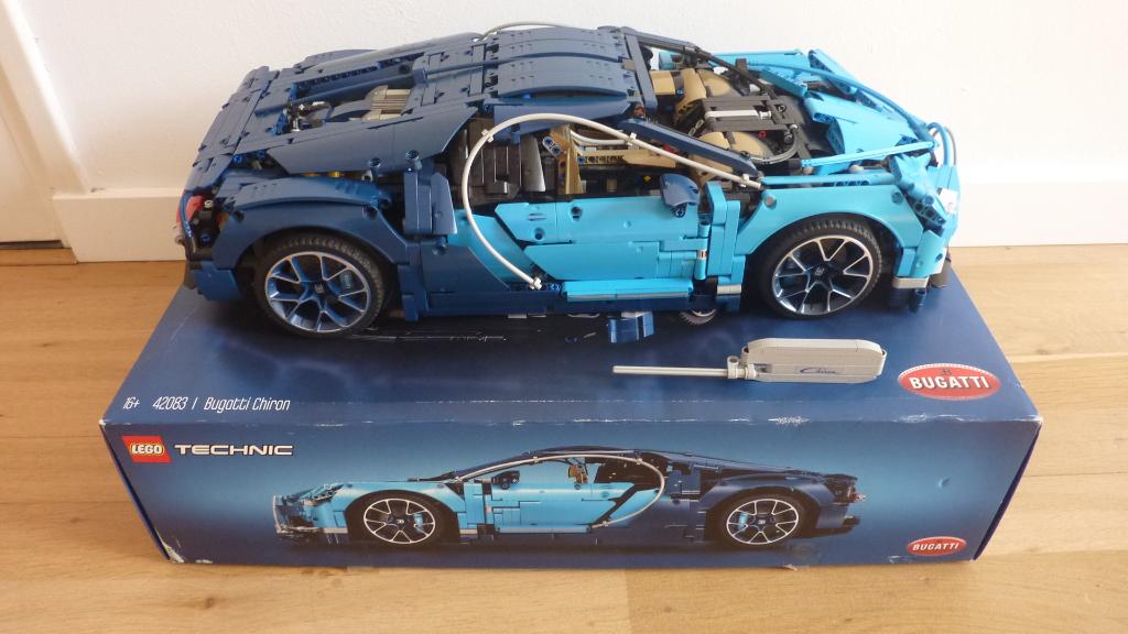 Lego, 42083, Technic, Bugatti Chiron, Kinderen en Baby's, Speelgoed | Duplo en Lego, Gebruikt, Lego, Complete set, Compleet, Inclusief doos