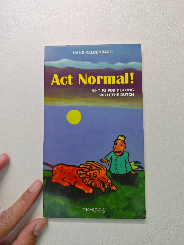 Act normal99 Tips for dealing with the Dutch, Boeken, Ophalen of Verzenden, Alpha