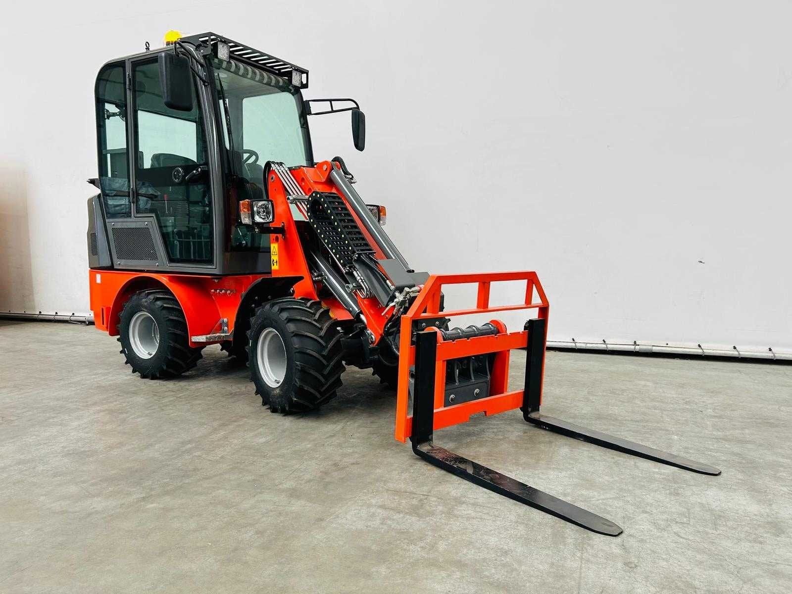 Everun - 2026 - ER1000 - Telescopische knikwiellader Kubota, Wiellader of Shovel