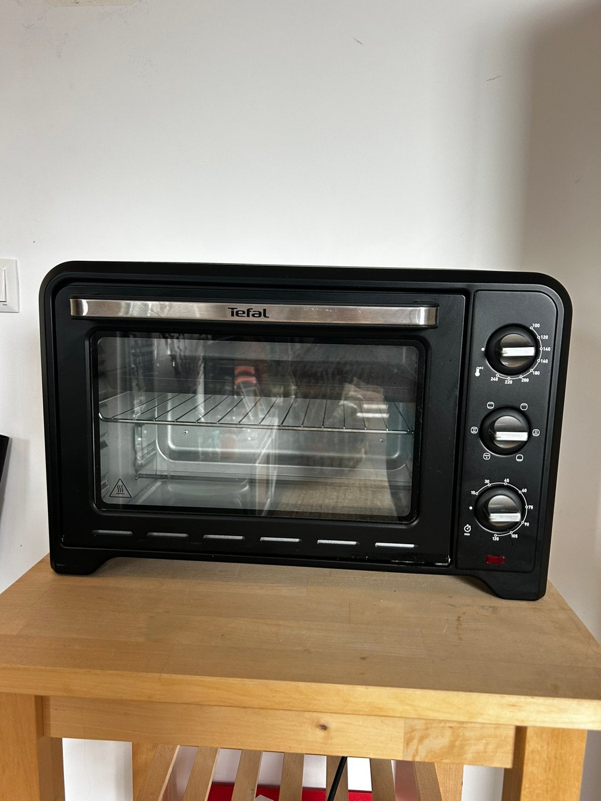 Tefal Optimo 33L oven – 1600W, Ophalen, Zo goed als nieuw, Minder dan 45 cm