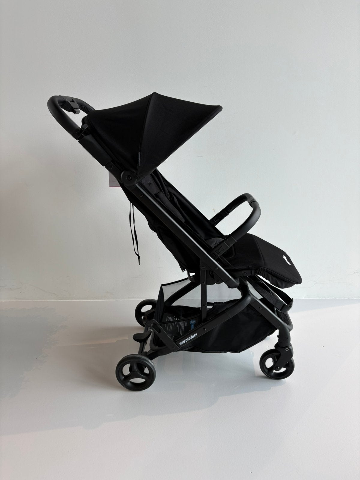 Easywalker Miley Go Buggy - Pure Black, Ophalen, Nieuw, Overige merken, Verstelbare rugleuning