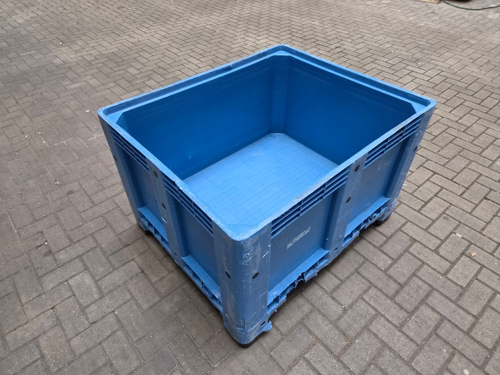 Palletbox Slowfeeder kuubskist hooibak, Ophalen of Verzenden, Gebruikt