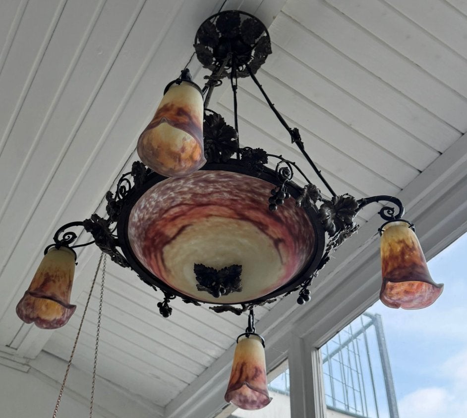Muller Freres Lamp, Ophalen