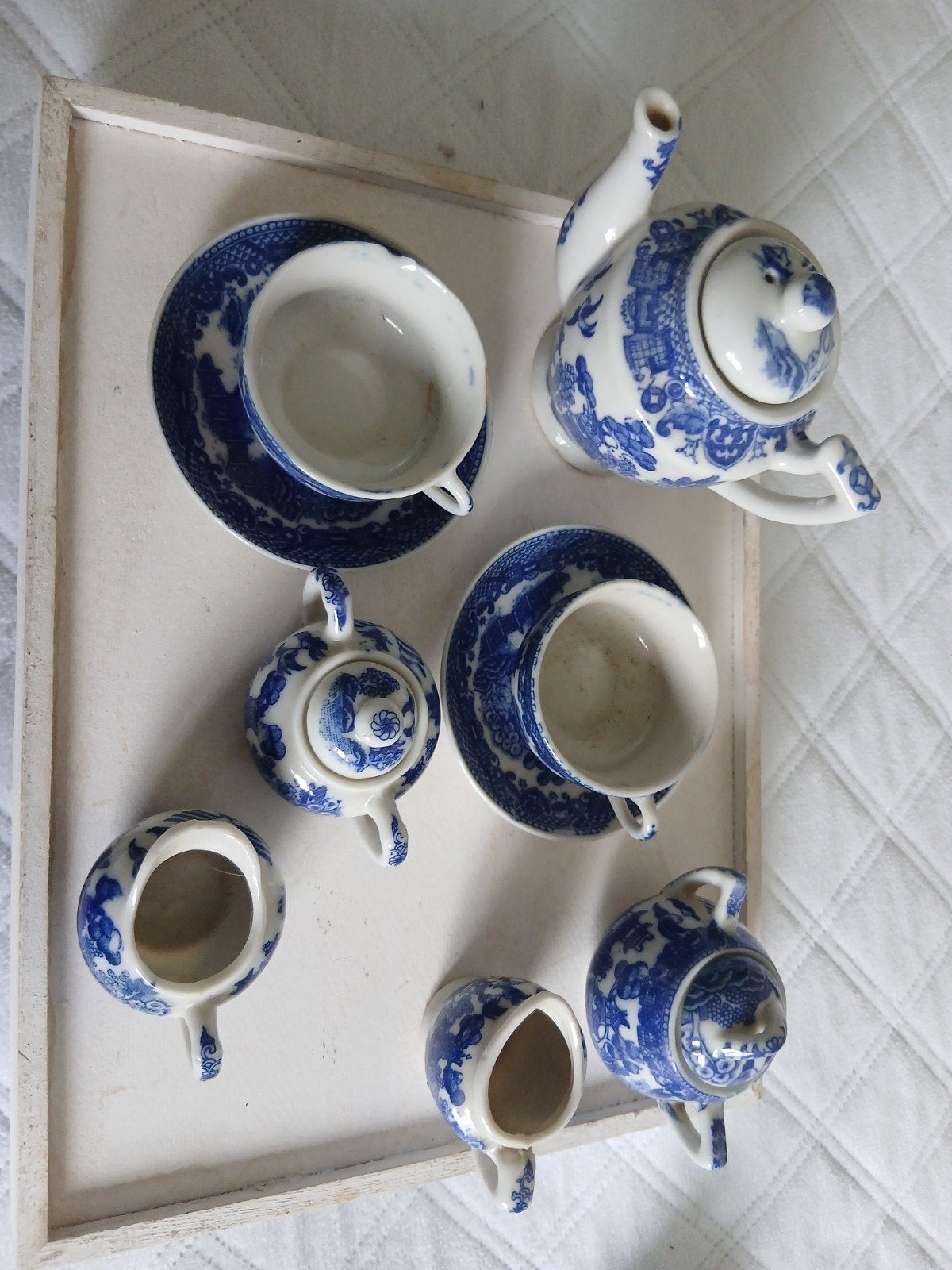 Vintage Japans theeservies - Made in Occupied Japan, Ophalen of Verzenden, Gebruikt