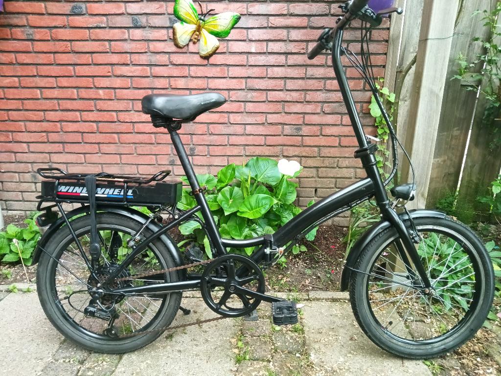 Electrische vouwfiets, Ophalen, 20 inch of meer, Gebruikt, Versnellingen