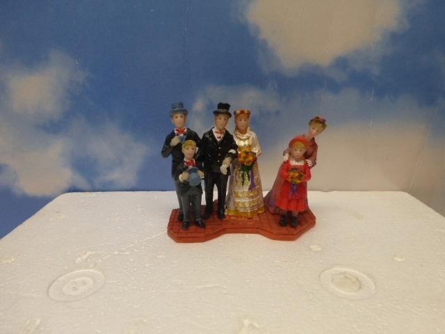 lemax Wedding Portrait kerstdorp poppetjes figurines beeldje, Diversen, Kerst, Ophalen of Verzenden, Zo goed als nieuw
