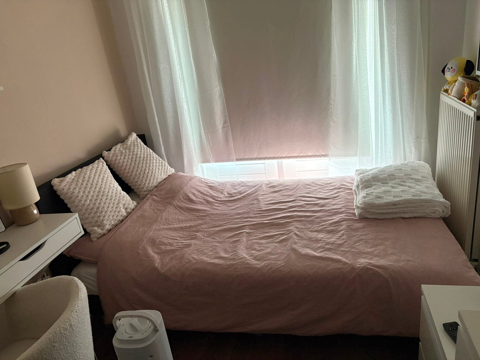 Boxspring 120x200, Ophalen, Gebruikt, Twijfelaar, 120 cm