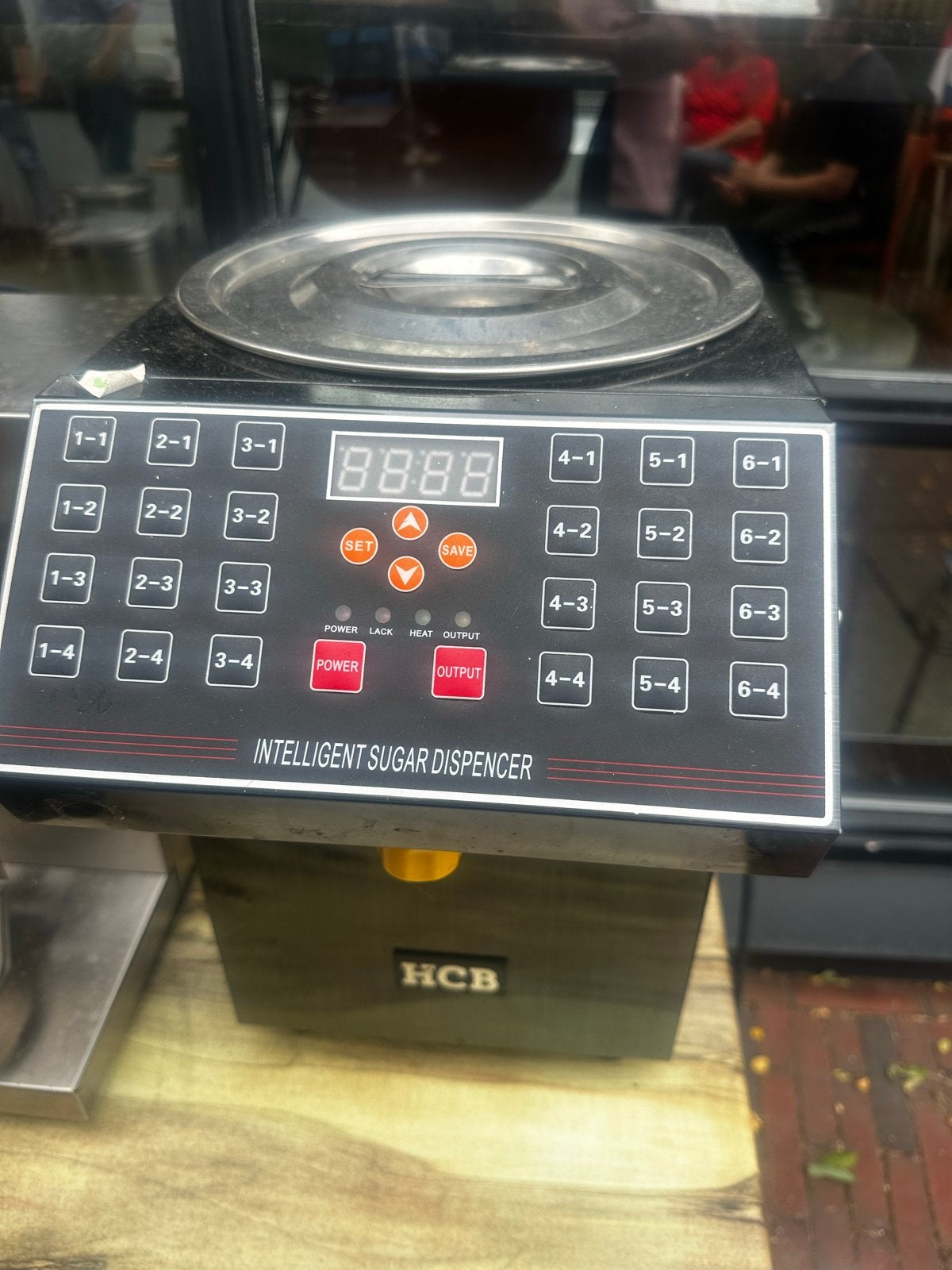 Bubble tea maker Intelligente suikerdispenser en cup sealer, Ophalen, Gebruikt, Overige typen