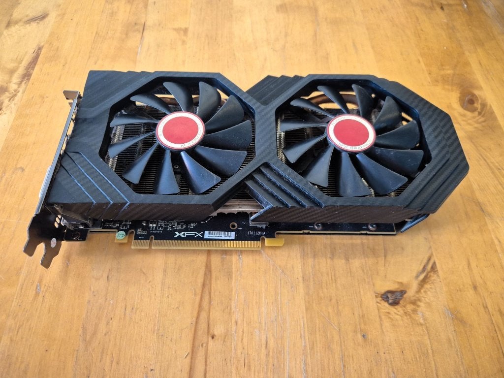 XFX AMD Radeon RX 580 GTS Black Edition 8GB - videokaart, Computers en Software, Videokaarten, PCI-Express 3, Gebruikt, AMD, HDMI