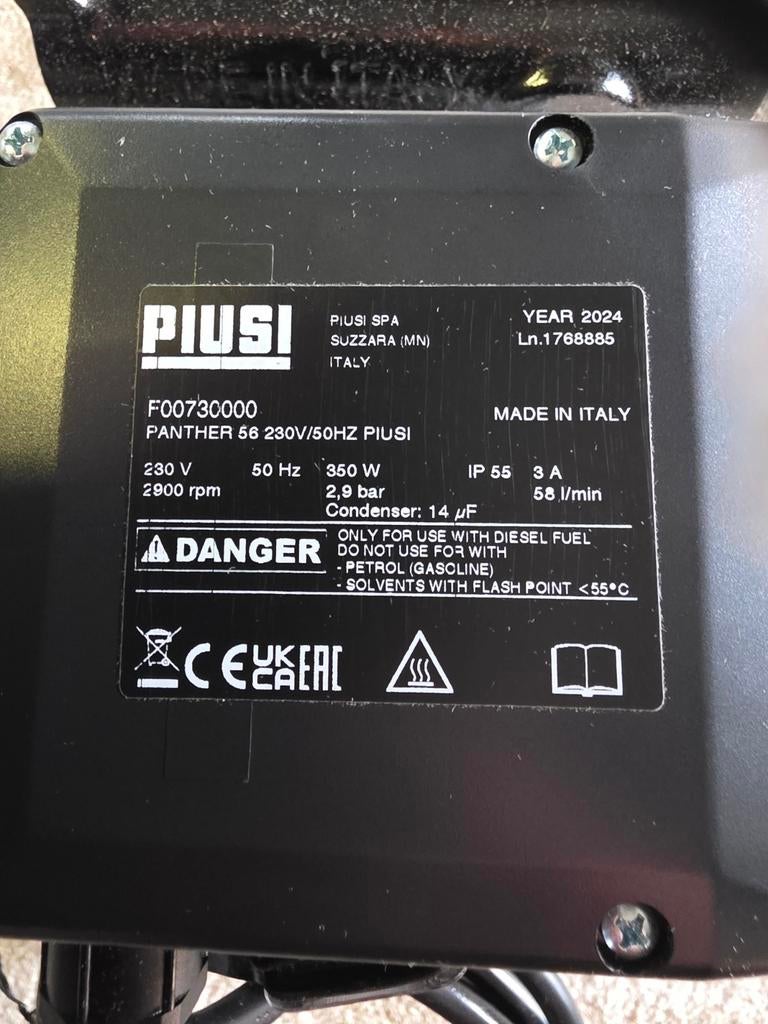 PIUSI Panther 56 Dieselpomp 230V/50Hz - Nieuw, Auto-onderdelen, SUZZARA (MN), ITALY, PIUSI SPA, Nieuw, Ophalen of Verzenden