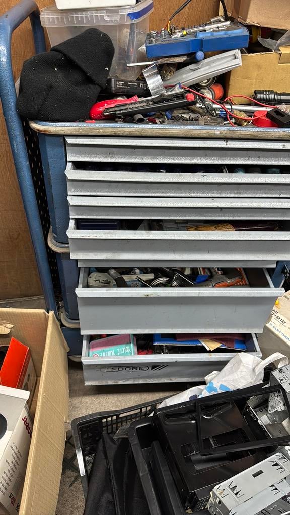 gedore gereedschapswagen, Ophalen, Zo goed als nieuw