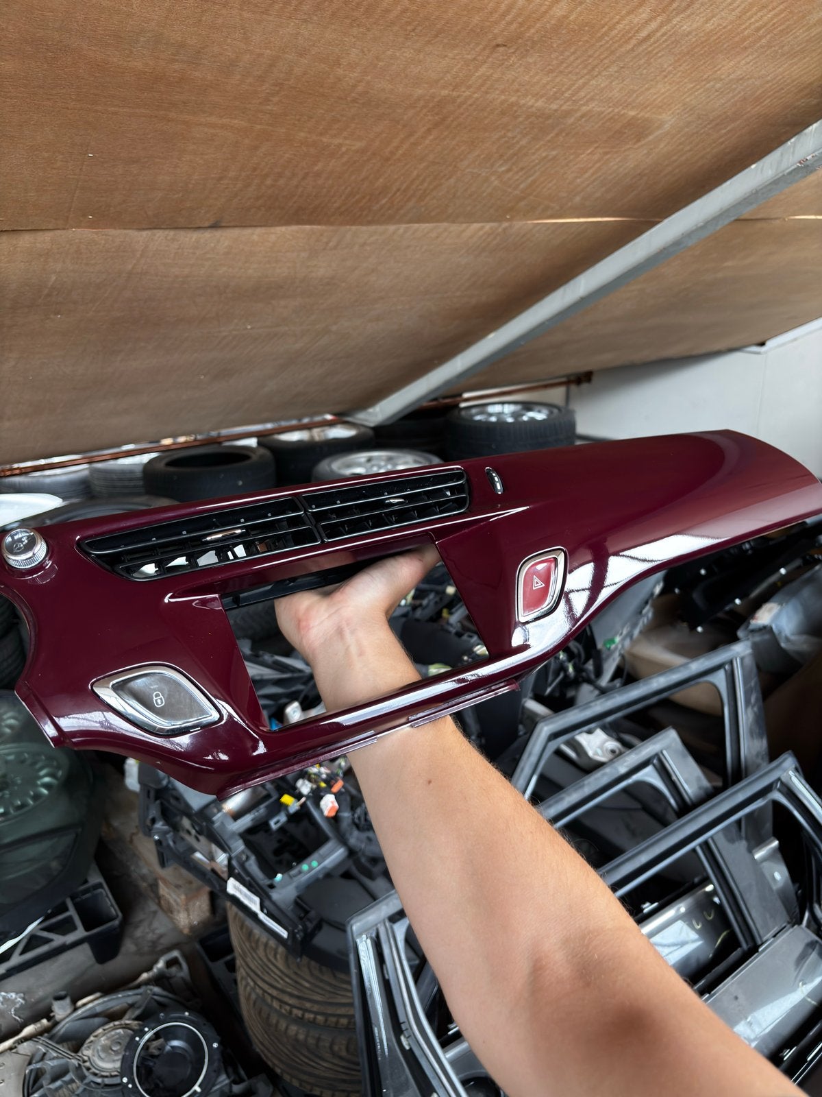 Citroën DS3 dashboardtrim - Rood en Zwart beschikbaar, Ophalen, Gebruikt, Citroën
