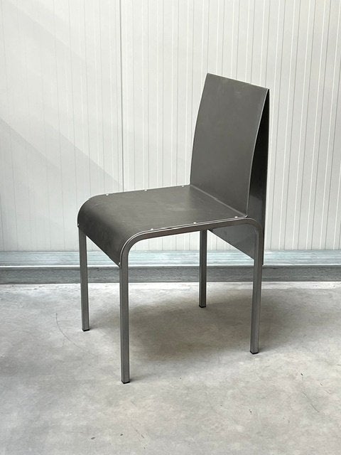 Jaren 80 eetkamerstoelen 2x vintage postmodern prijs p/stuk, Ophalen, Minder dan 50 cm, Gebruikt, .