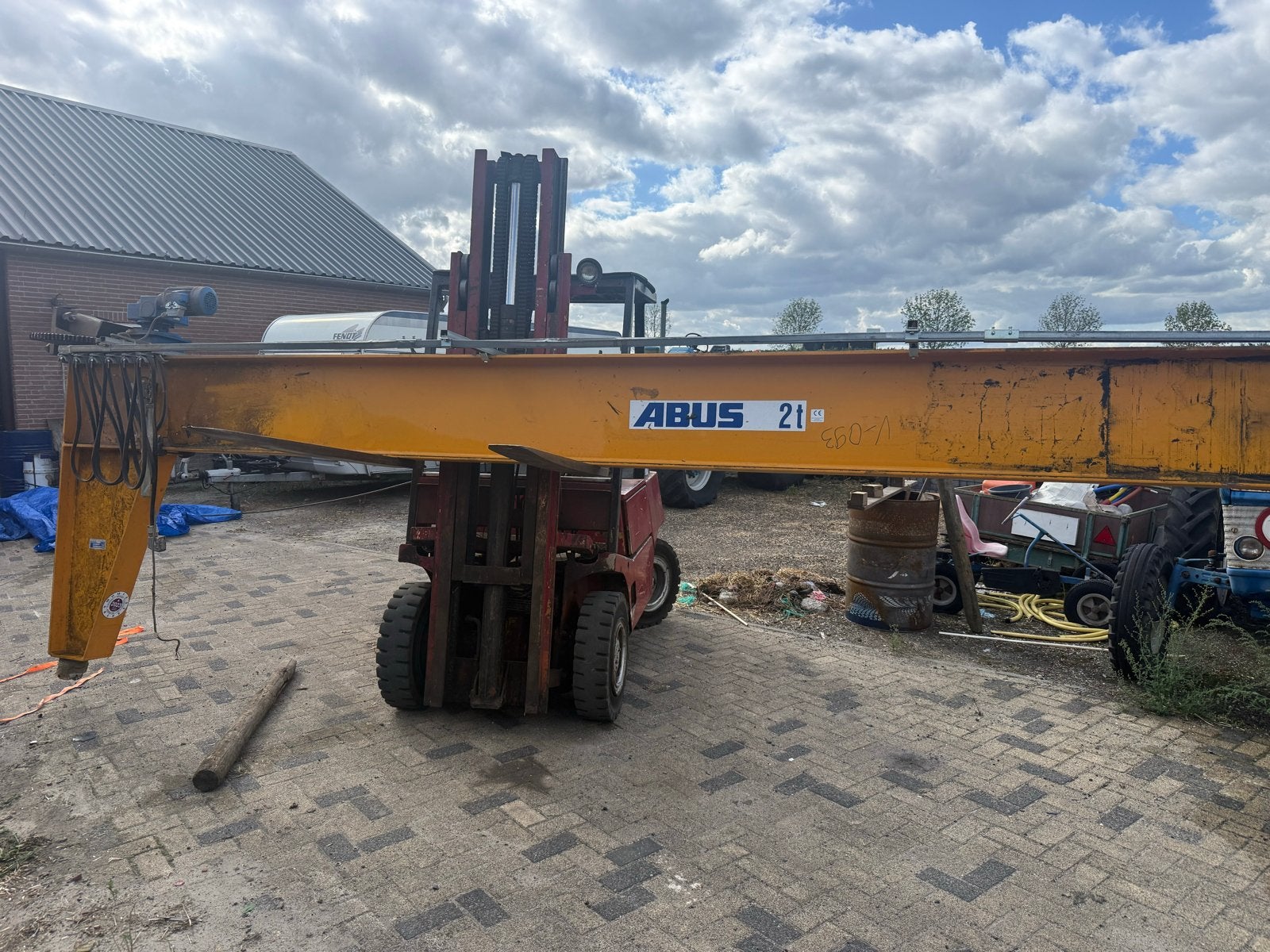 ABUS Zwenkkraan 2004 - 2 ton hefvermogen, Ophalen, Kraan