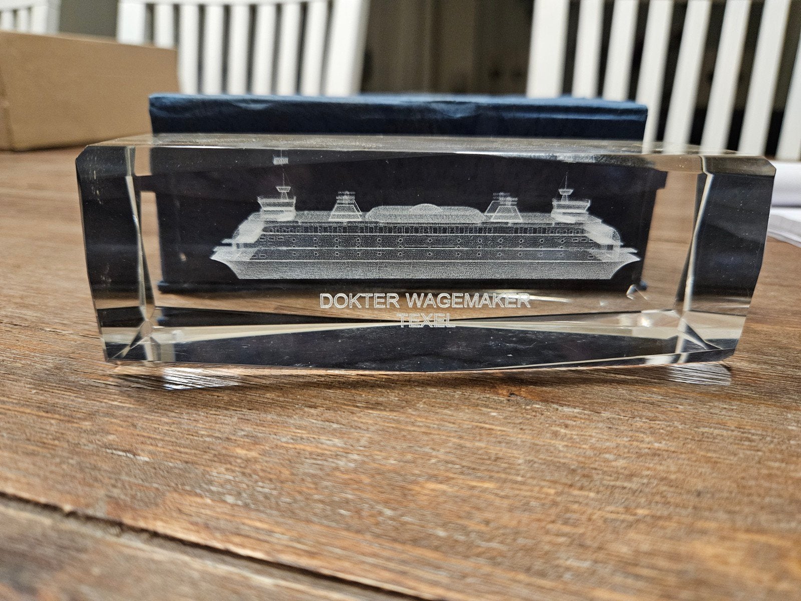 Glazen Teso Veerboot 'Dokter Wagemaker', Ophalen of Verzenden, Nieuw