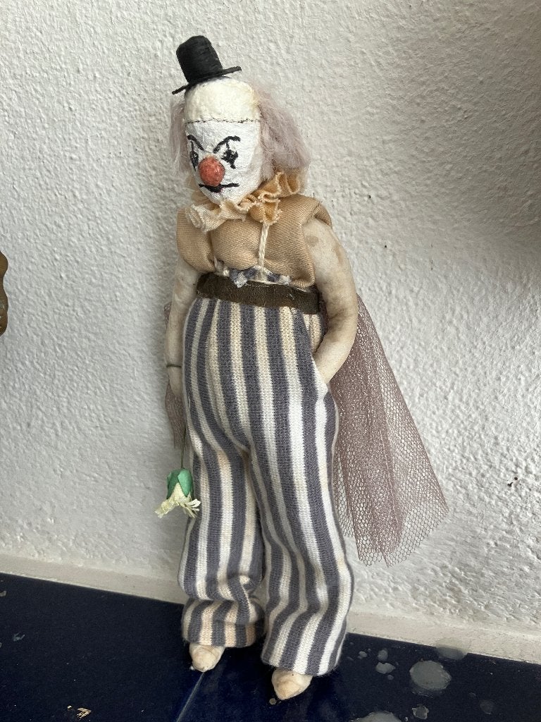 spuncotton clown, Ophalen of Verzenden