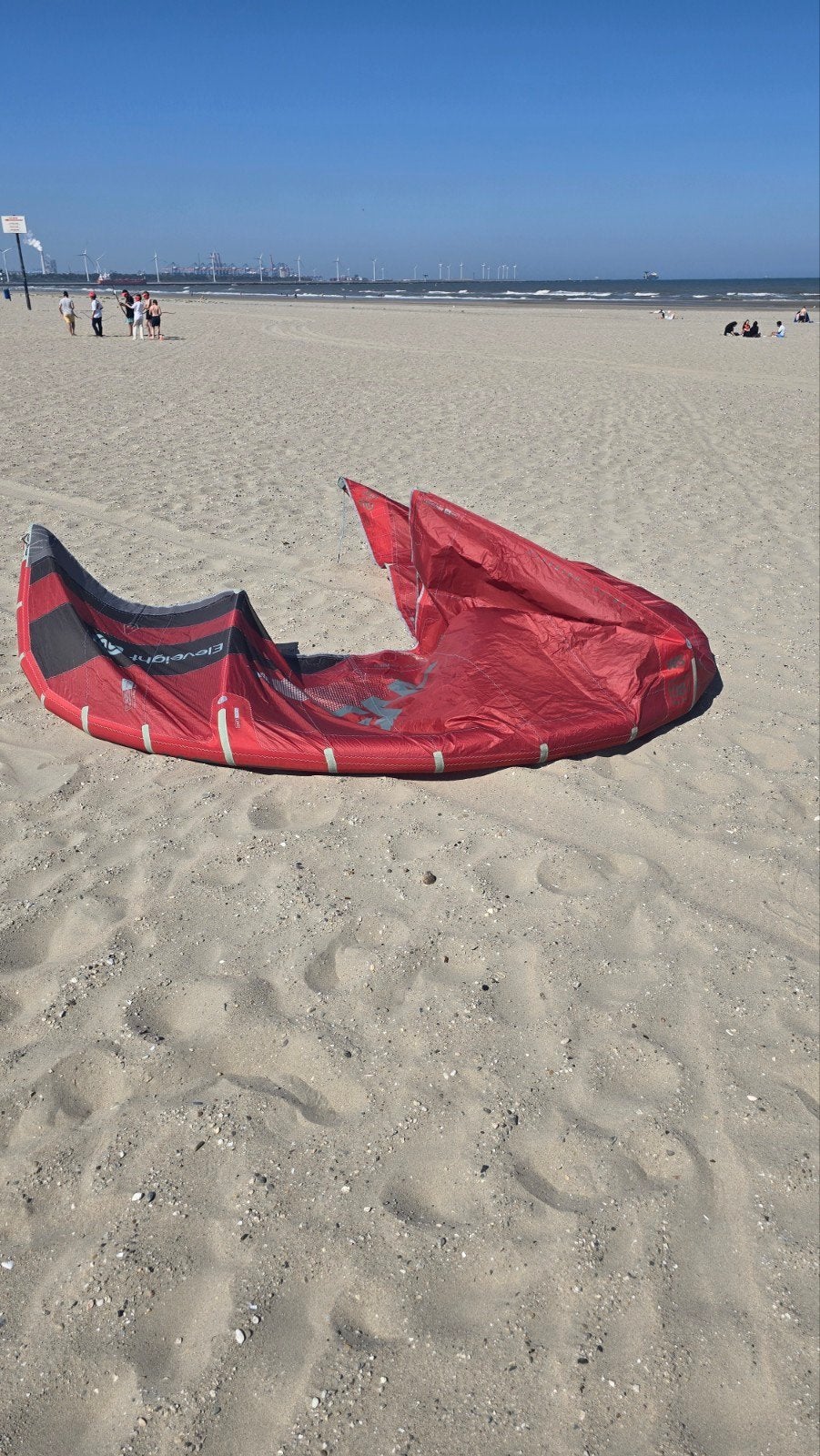 Eleveight WS Wave kites 6M 7M 8M, Watersport en Boten, Kitesurfen, Ophalen of Verzenden, Zo goed als nieuw, Overige typen