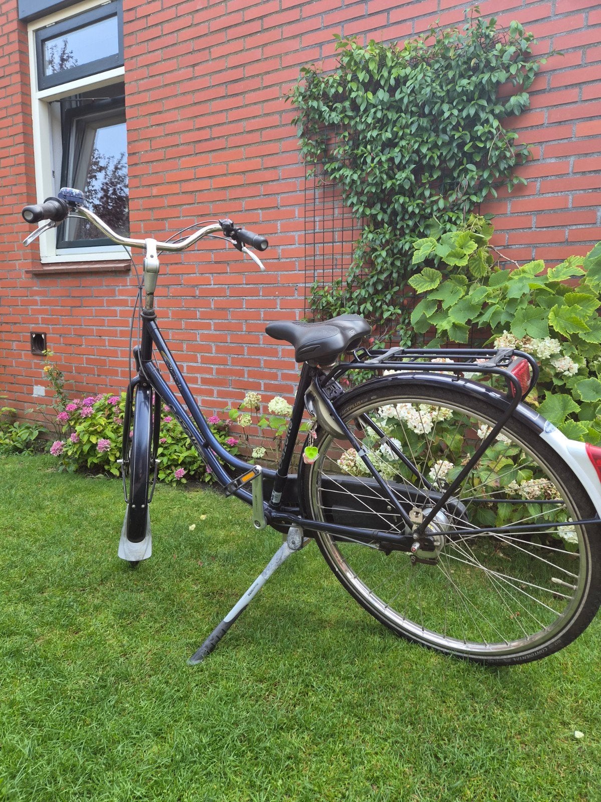 Gazelle dames fiets 28 inch blauw, Ophalen, Gebruikt, Gazelle, Versnellingen