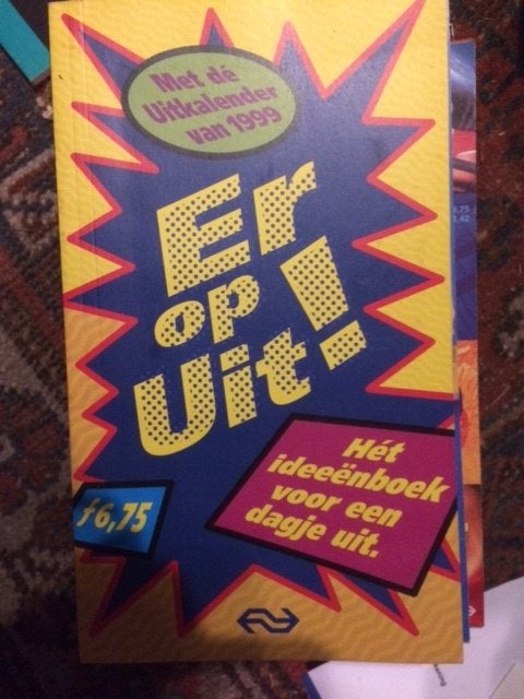 er op uit 1999 van ns trein railidee, Ophalen of Verzenden, Zo goed als nieuw, Trein, Boek of Tijdschrift