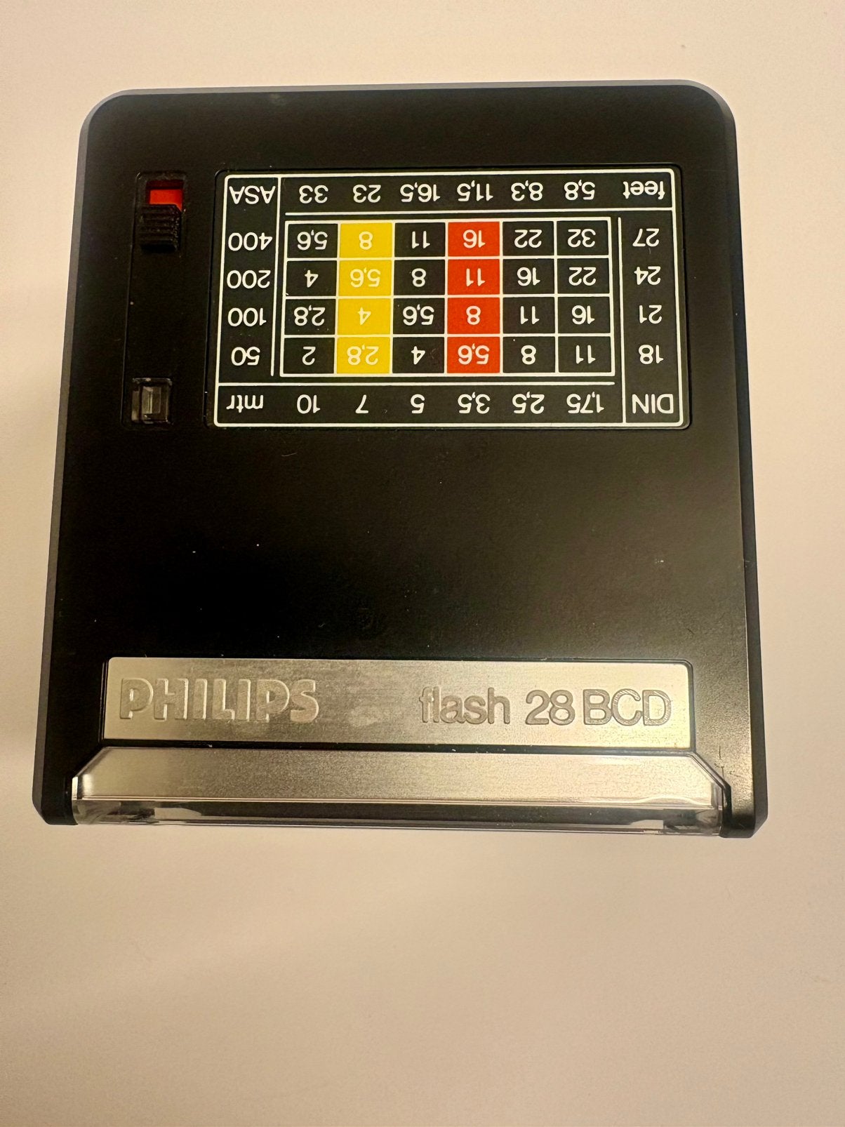Philips flitser op batterijen, Audio, Tv en Foto, Fotocamera's Analoog, Ophalen of Verzenden, Gebruikt, Spiegelreflex, Overige Merken