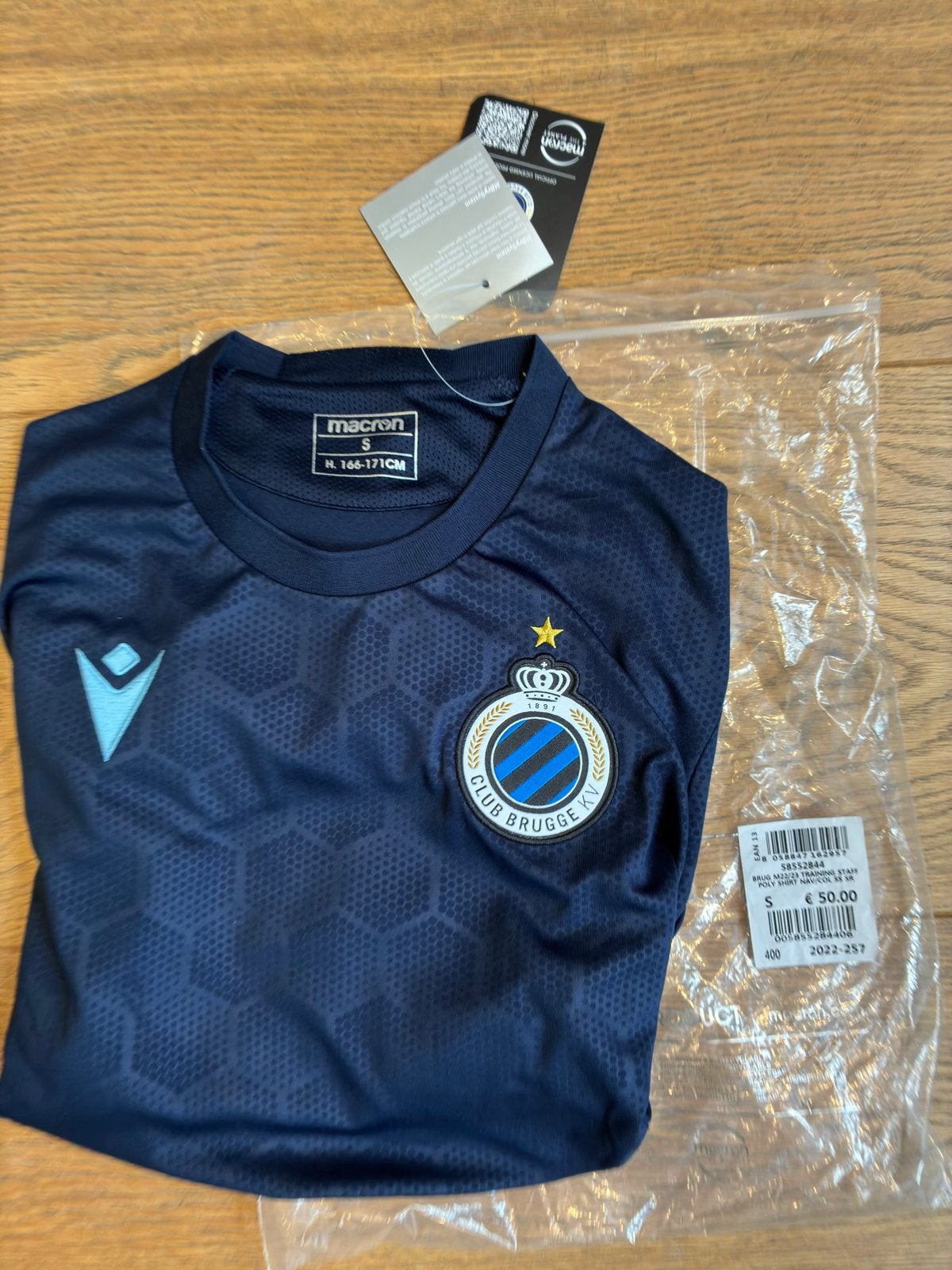 Club Brugge voetbalshirt - Maat S, Blauw, Nieuw, Ophalen of Verzenden, Voetbal