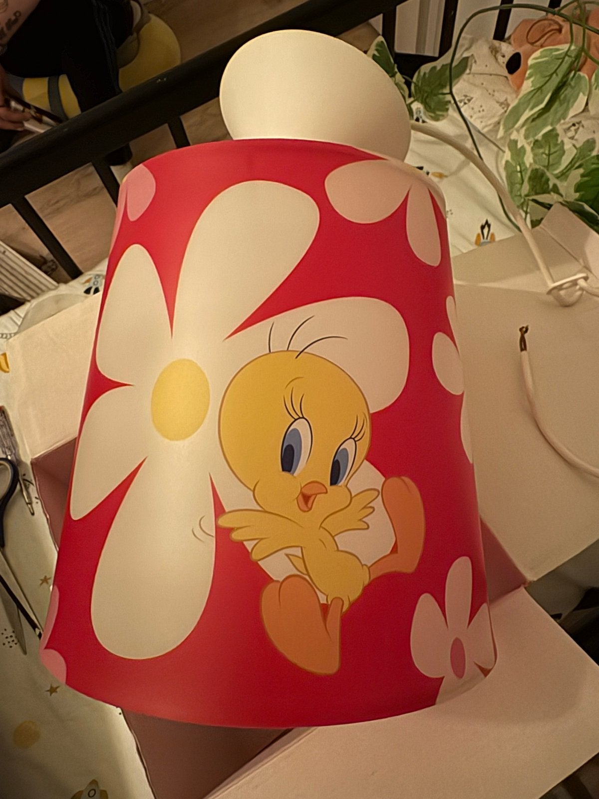 Leuke Tweety Hanglamp voor Kinderkamer, Ophalen, Gebruikt, Kunststof, E27 (groot)