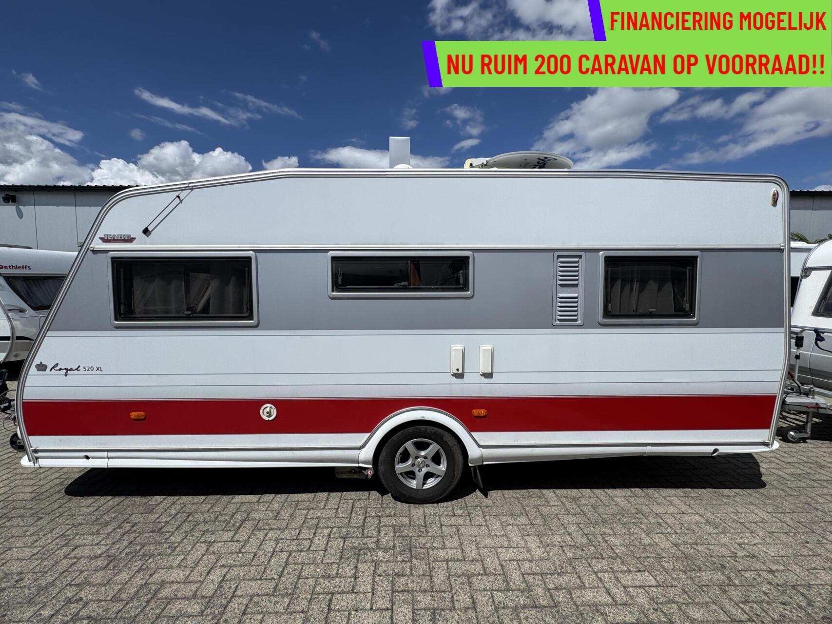 KABE ROYAL 520 XL, WINTER CARAVAN!, ALDE KACHEL, EP LEVEL, Caravans en Kamperen, Caravans, Rondzit, 7 tot 8 meter, Bedrijf, Kabe