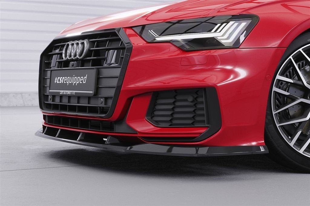 Splitter Spoiler Geschikt Voor Audi A6 S-Line / S6 C8 CSL413, Verzenden, Automotive Parts, A.parts@hotmail.nl, Trasmolenlaan 12 3447 GZ Woerden