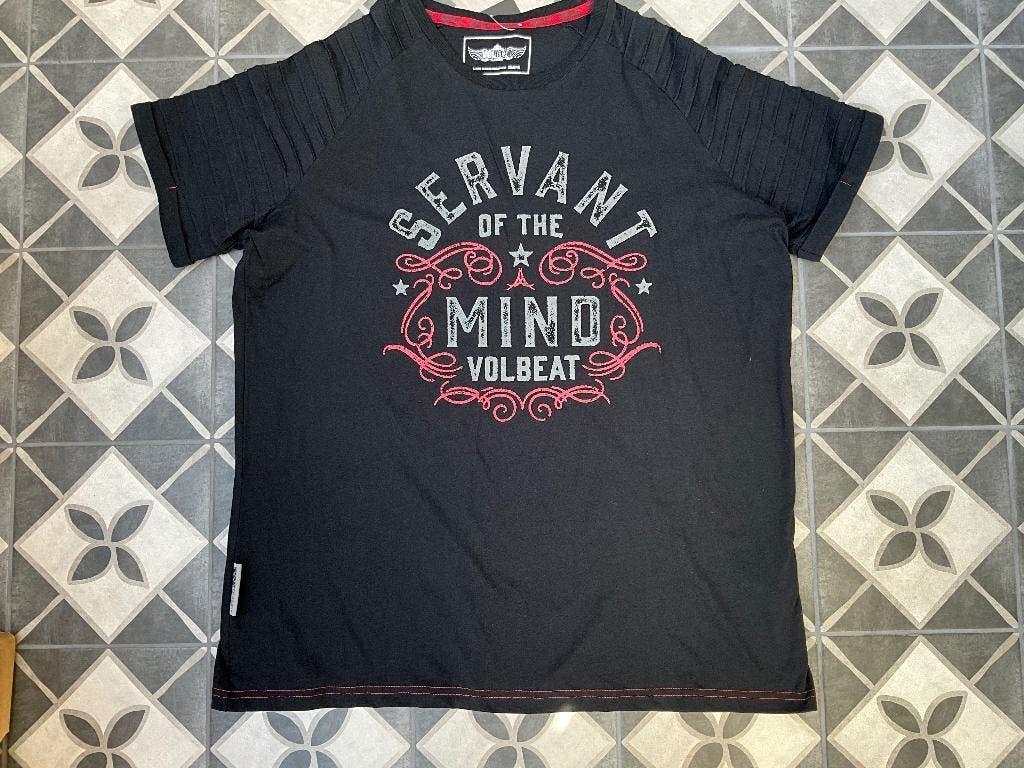 T-shirt zwart van Volbeat -Servant of the Mind  Maat M Nieuw, Verzamelen, Nieuw, Ophalen of Verzenden, Kleding, REGINA