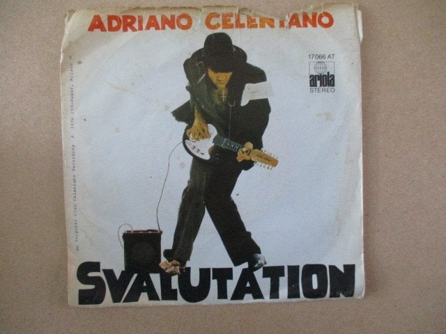 s1444 adriano celentano - svalutation, Cd's en Dvd's, Ophalen, Gebruikt, 7 inch, Overige genres
