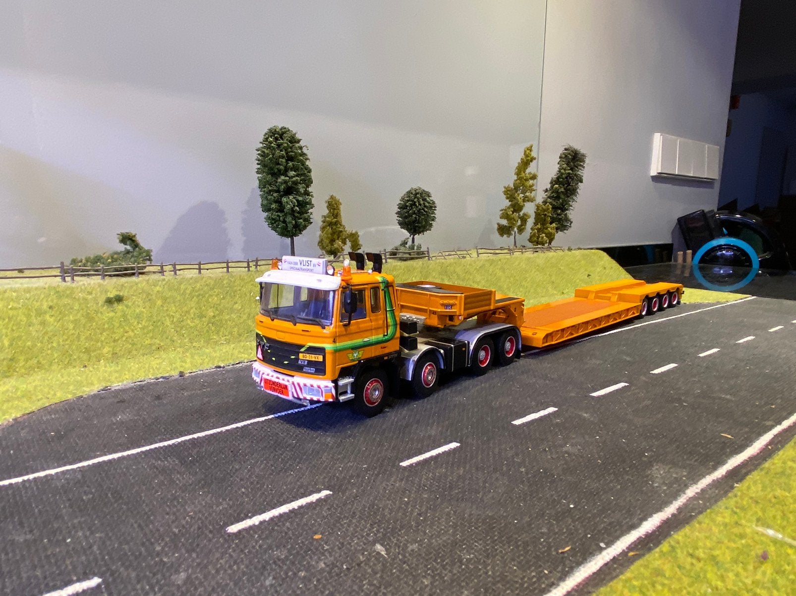 FTF met 4 assige dieplader van v.d.Vlist, Ophalen of Verzenden, Zo goed als nieuw, Bus of Vrachtwagen, Wsi