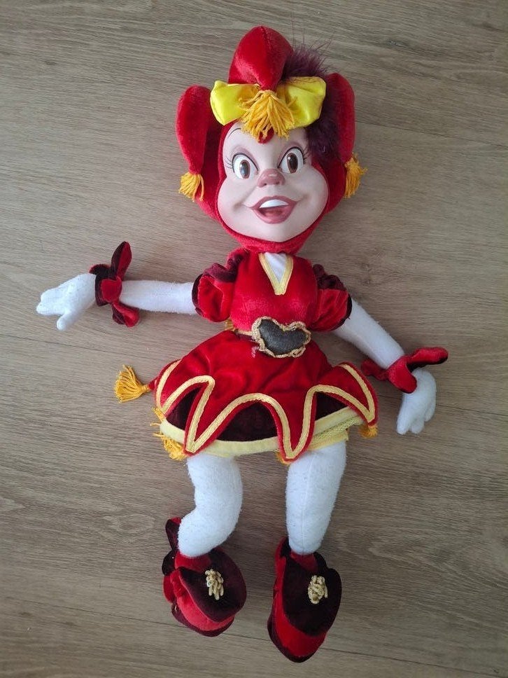 Efteling Pardijn vintage Pop, Ophalen of Verzenden, Gebruikt, Beeldje of Poppetje