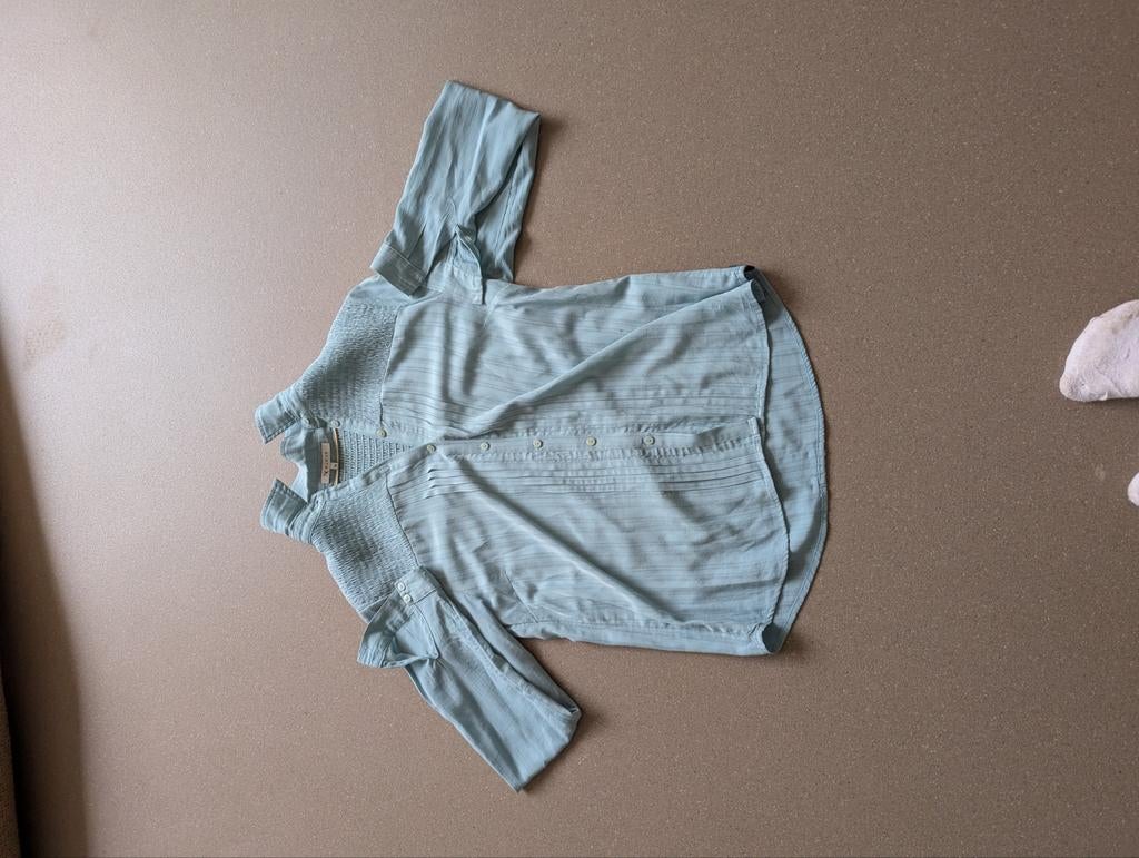 NK nukus blouse, Maat 38/40 (M), Blauw, Ophalen of Verzenden, Zo goed als nieuw