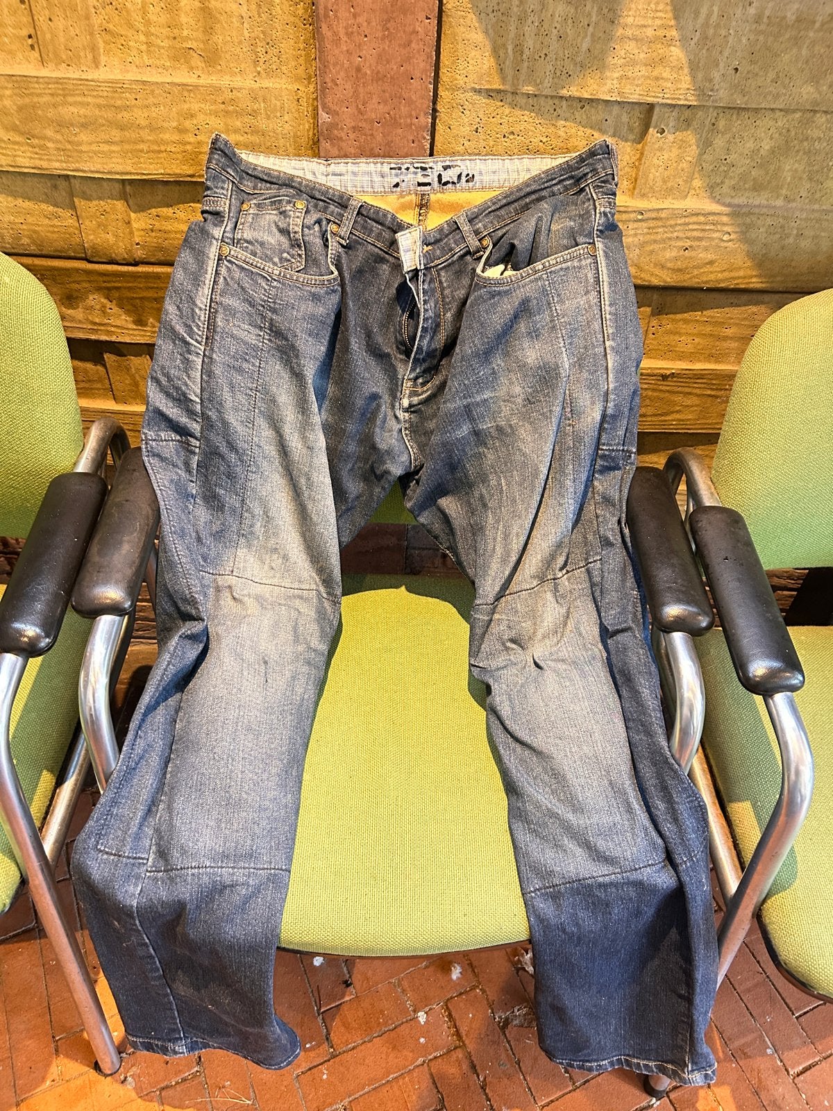 Booster Motor Spijkerbroek W36, Motoren, Ophalen of Verzenden, Tweedehands, Heren, Broek | textiel