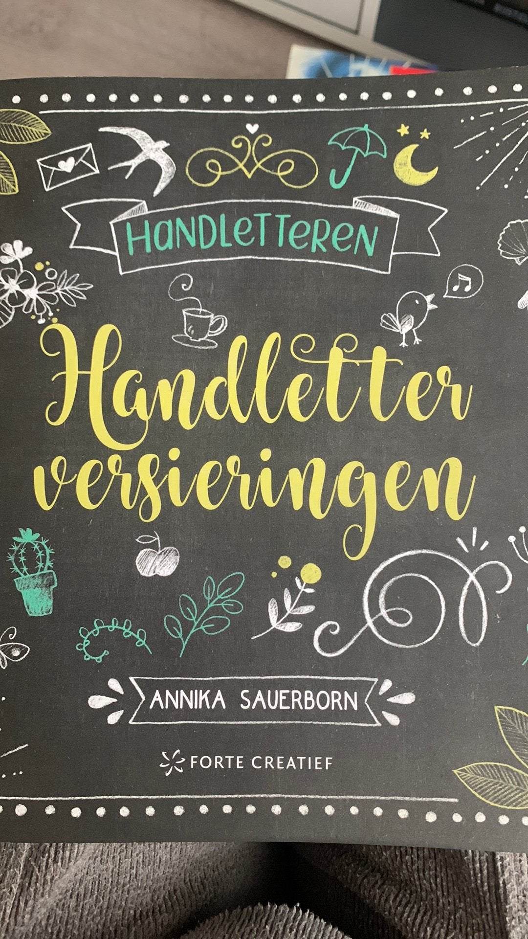 Annika Sauerborn - Handletterversieringen, Ophalen of Verzenden, Zo goed als nieuw, Annika Sauerborn