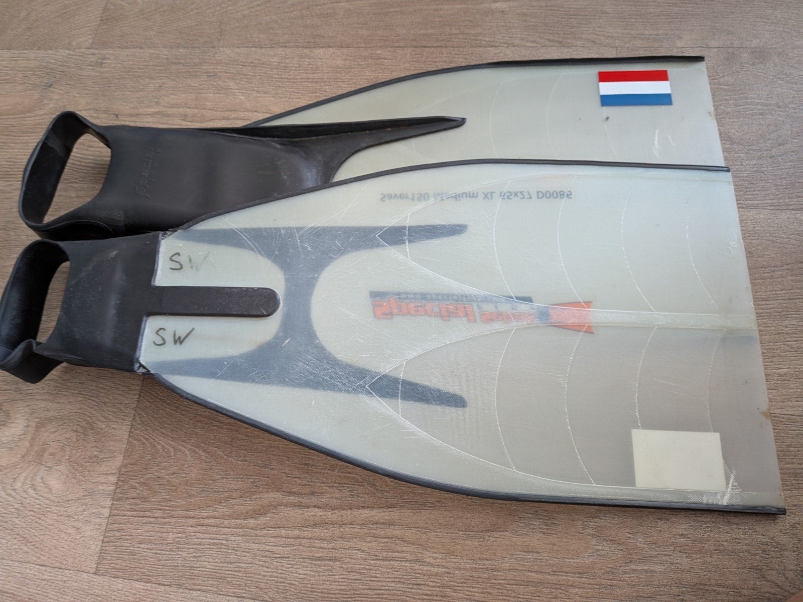 Zwemvliezen / platen te koop Special Fins, Watersport en Boten, Ophalen of Verzenden, Gebruikt, Overige typen