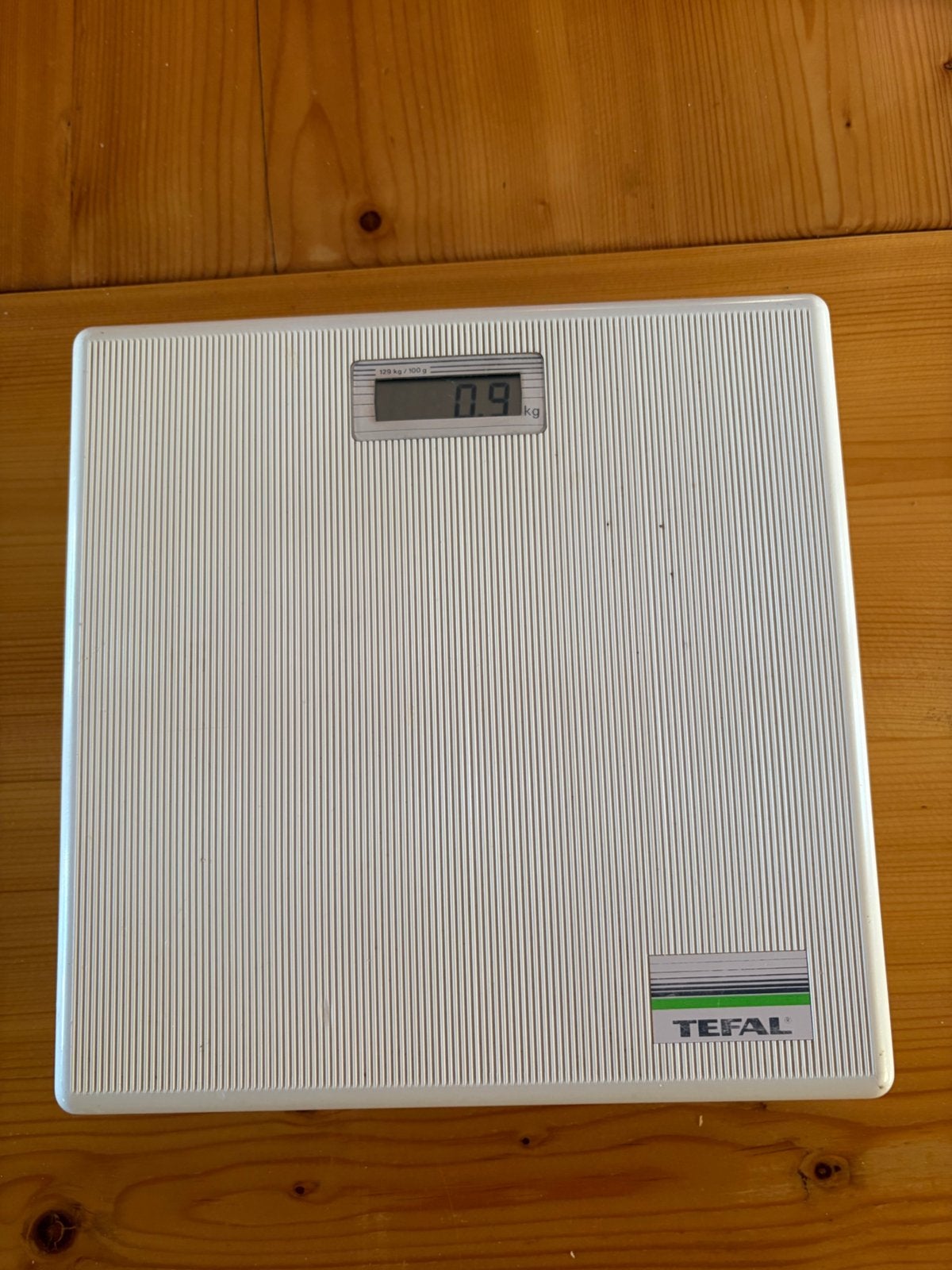 Personen weegschaal digitale Tefal, Witgoed en Apparatuur, Weegschalen, 1 tot 500 gram, 100 kg of meer, Ophalen of Verzenden, Zo goed als nieuw