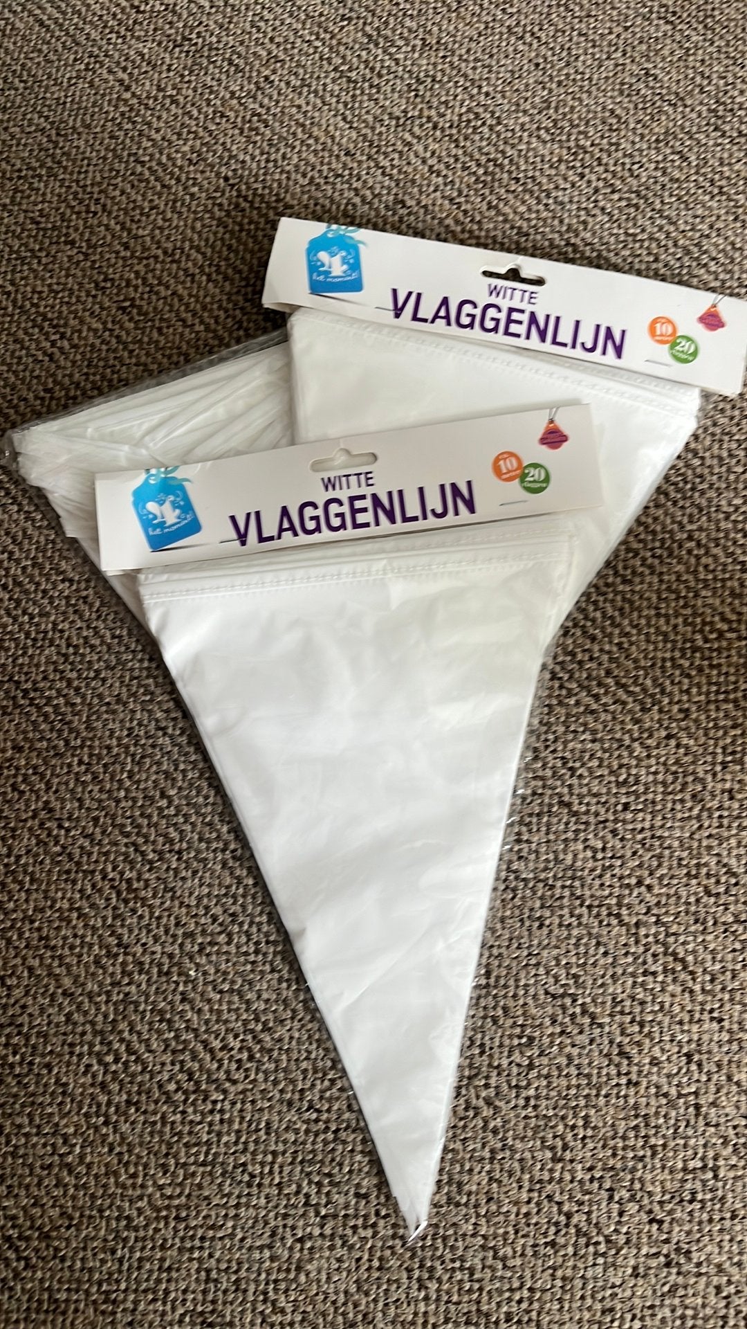 Vlaggetjes, Ophalen of Verzenden, Nieuw