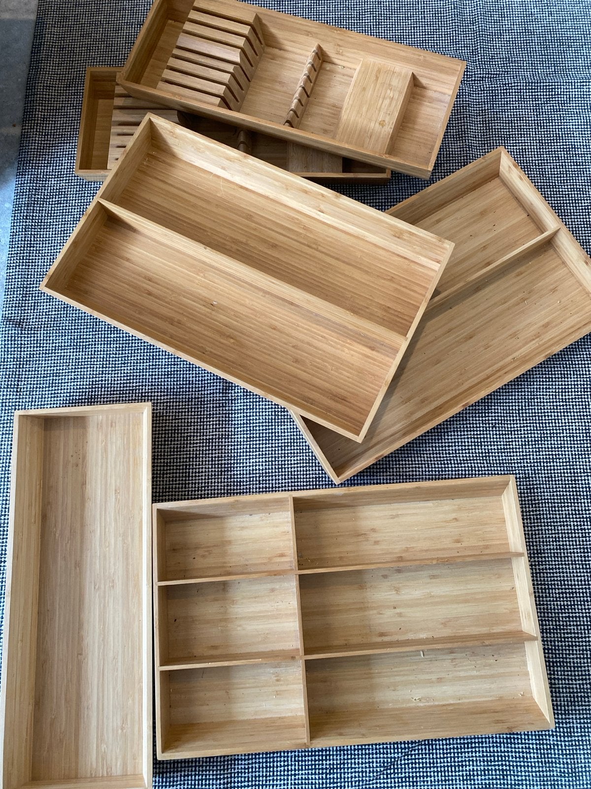 IKEA bestekbakken Uppdatera van bamboe, Hout, IKEA, Ophalen, Beige
