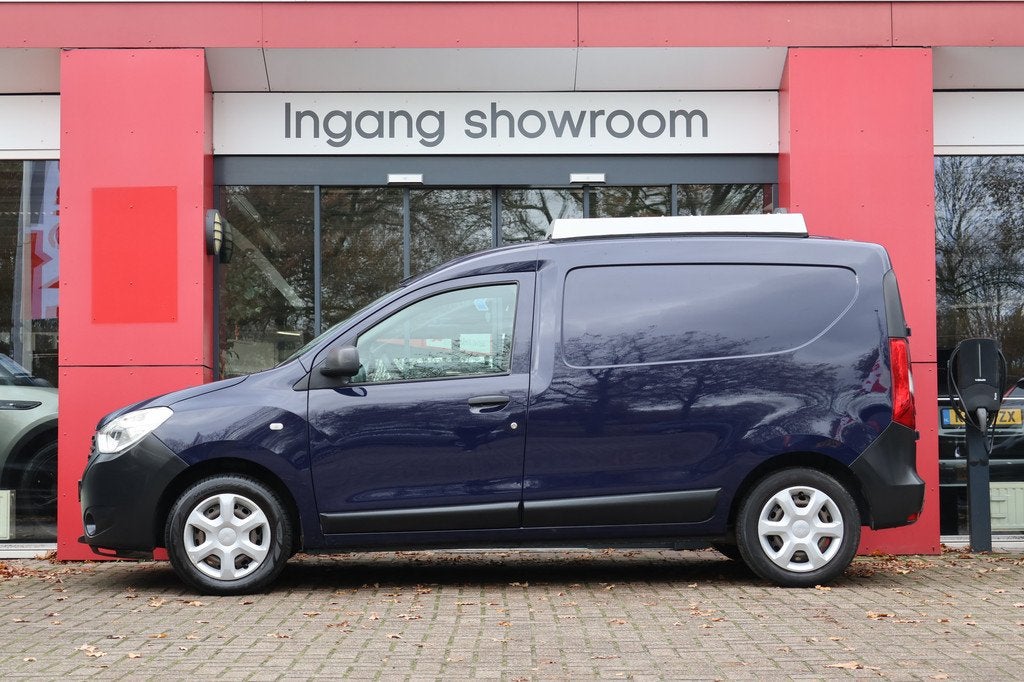 Dacia Dokker 1.5 dCi 75 Ambiance | Origineel NL | Compacte M, Auto's, Bestelauto's, Stof, Gebruikt, 4 cilinders, Blauw