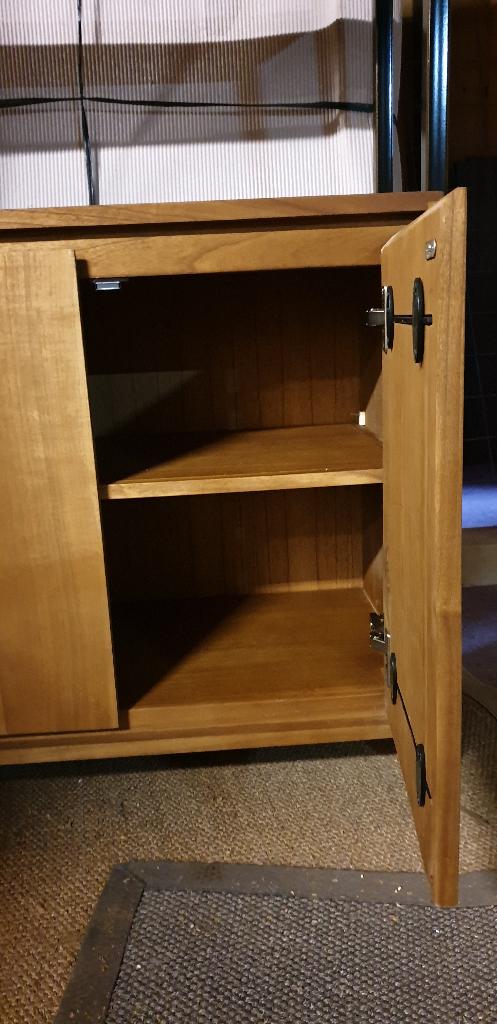 Elemental kabinet Massief teak en staal, Ophalen, Japiemeubel, Teakhout, Nieuw
